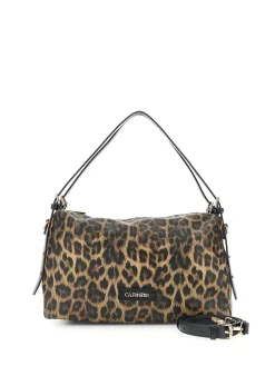 BORSA A SPALLA DONNA - CAFE NOIR LEOPARDO - C3NN1102