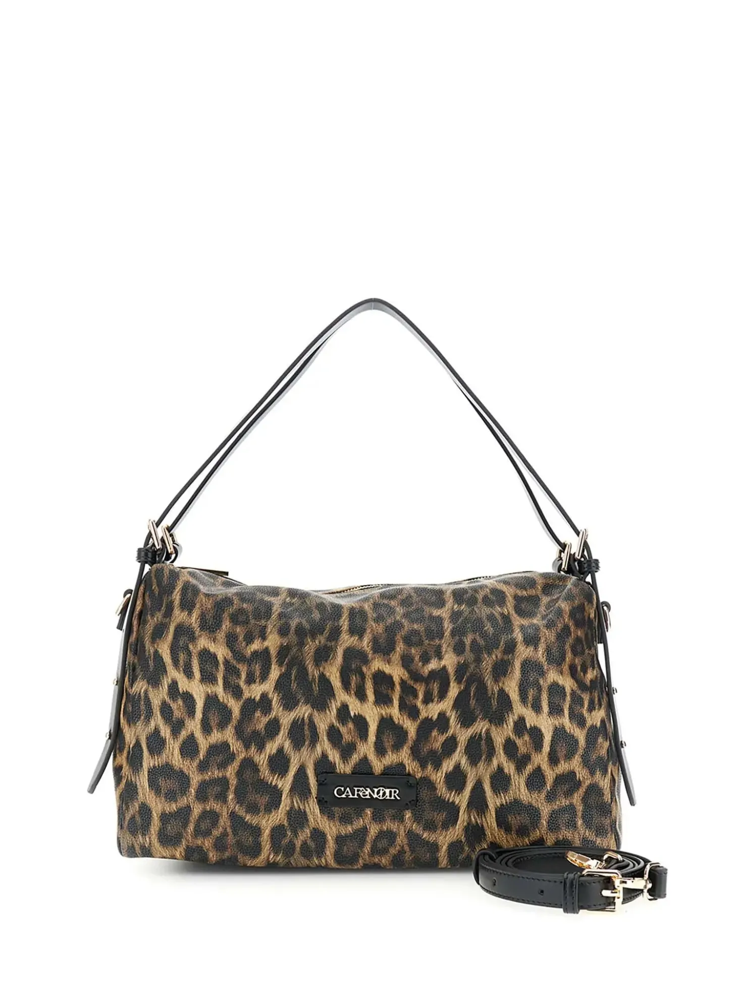 BORSA A SPALLA DONNA - CAFE NOIR LEOPARDO - C3NN1102
