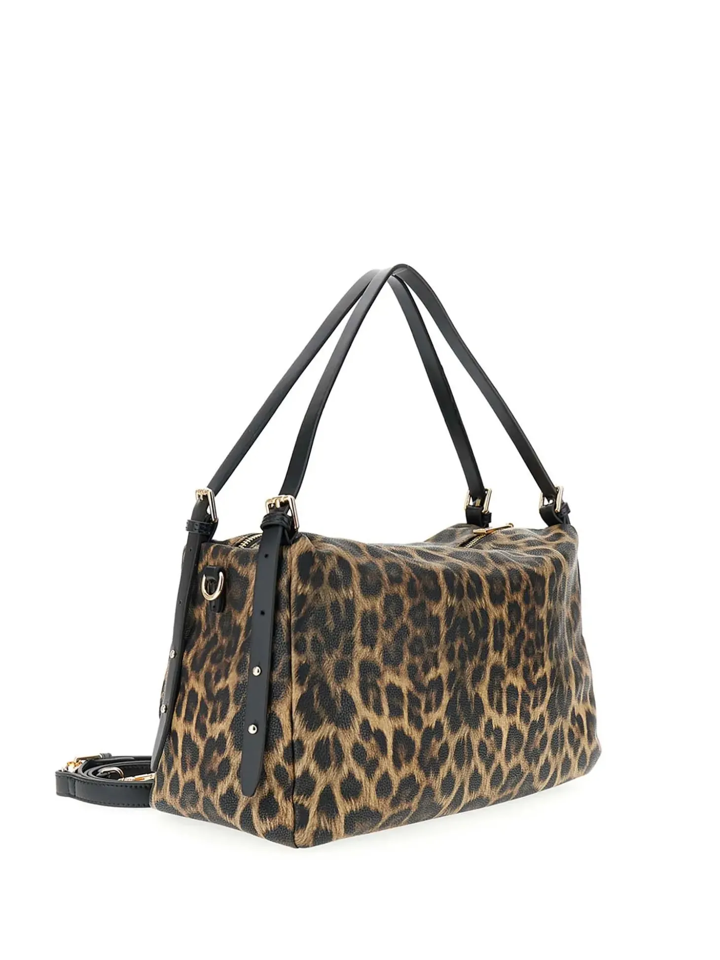 BORSA A SPALLA DONNA - CAFE NOIR LEOPARDO - C3NN1102