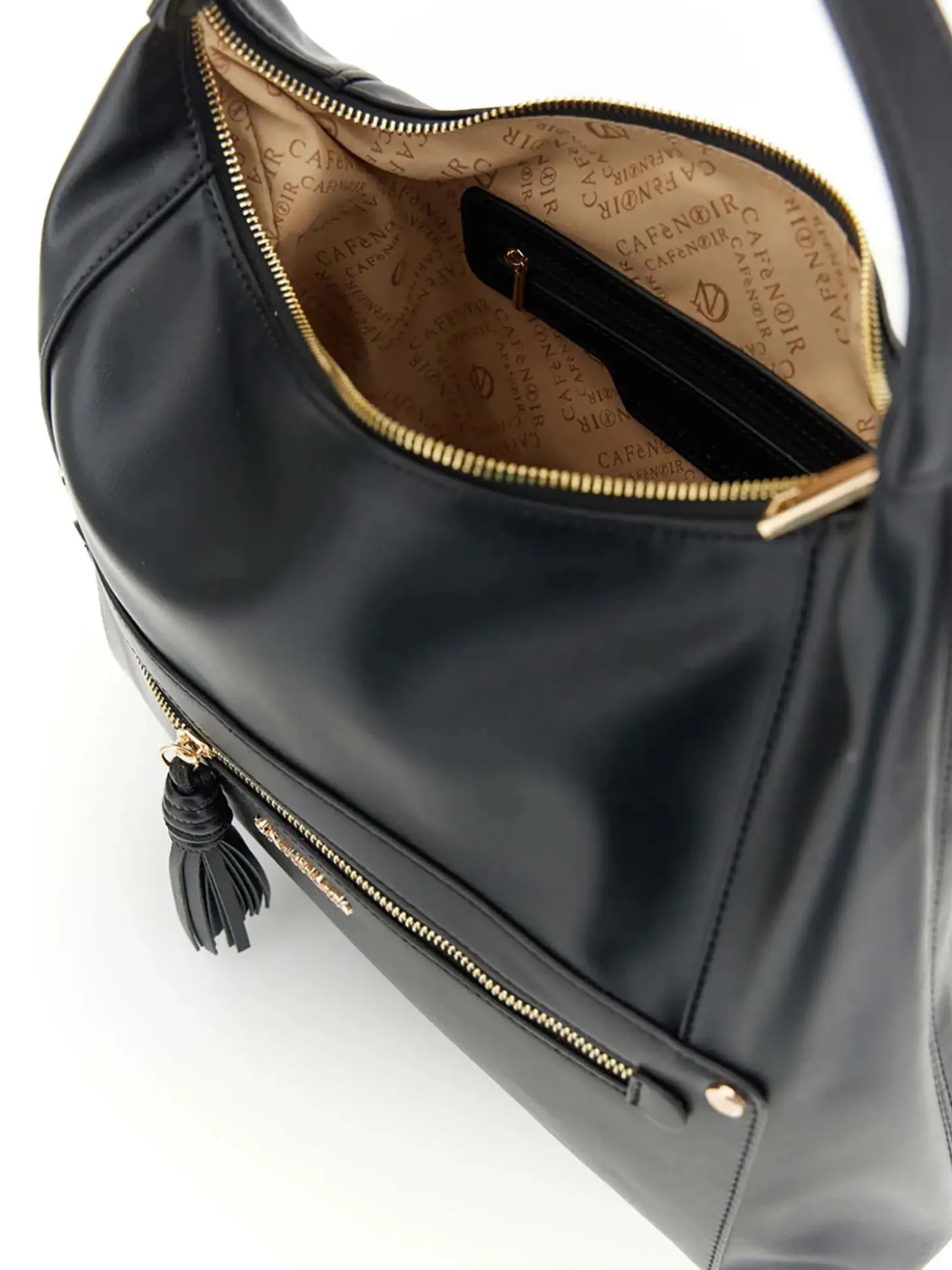 BORSA A SPALLA DONNA - CAFE NOIR NERO - C3MC1105