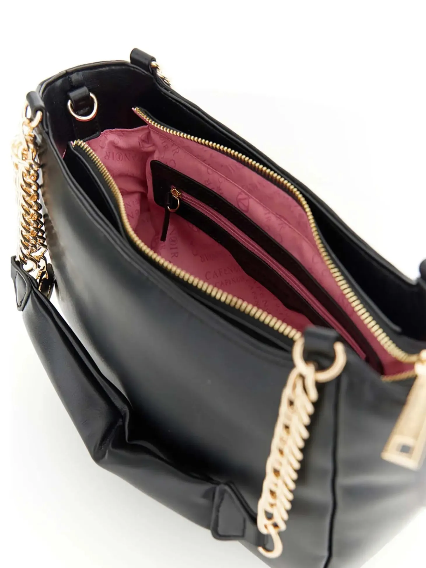 BORSA A SPALLA DONNA - CAFE NOIR NERO - C3NG1121