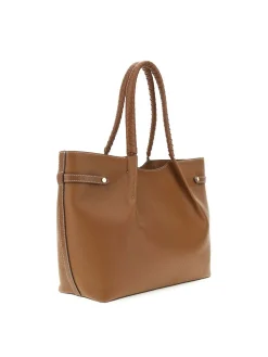 BORSA A SPALLA DONNA - CAFE NOIR CUOIO - C3YA1004