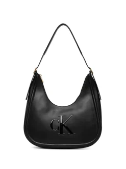 BORSA A SPALLA DONNA - CALVIN KLEIN NERO - LV04F3427G