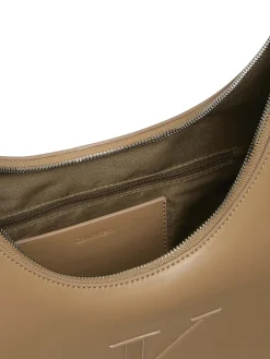 BORSA A SPALLA DONNA - CALVIN KLEIN BEIGE - LV04F3427G