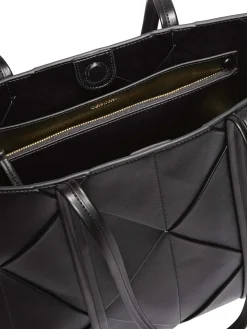 BORSA A SPALLA DONNA - CALVIN KLEIN NERO - LV04F3548G