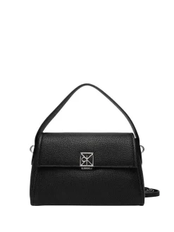 BORSA A SPALLA DONNA - CALVIN KLEIN NERO - LV04F3425G