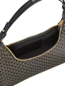 BORSA A SPALLA DONNA - CALVIN KLEIN NERO - LV04F3298G