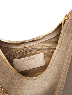 BORSA A SPALLA DONNA - CALVIN KLEIN TAUPE - LV04F3495G