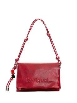 BORSA A SPALLA DONNA - DESIGUAL ROSSO - 26SAXPAA