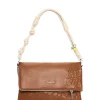 BORSA A SPALLA DONNA - DESIGUAL MARRONE - 26SAXPB8