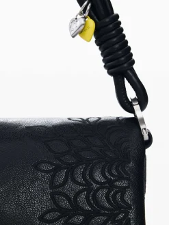 BORSA A SPALLA DONNA - DESIGUAL NERO - 26SAXPAX