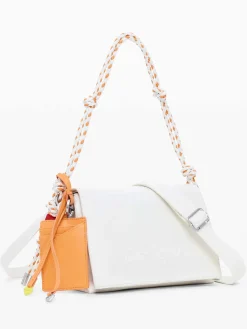 BORSA A SPALLA DONNA - DESIGUAL BIANCO - 26SAXPAB