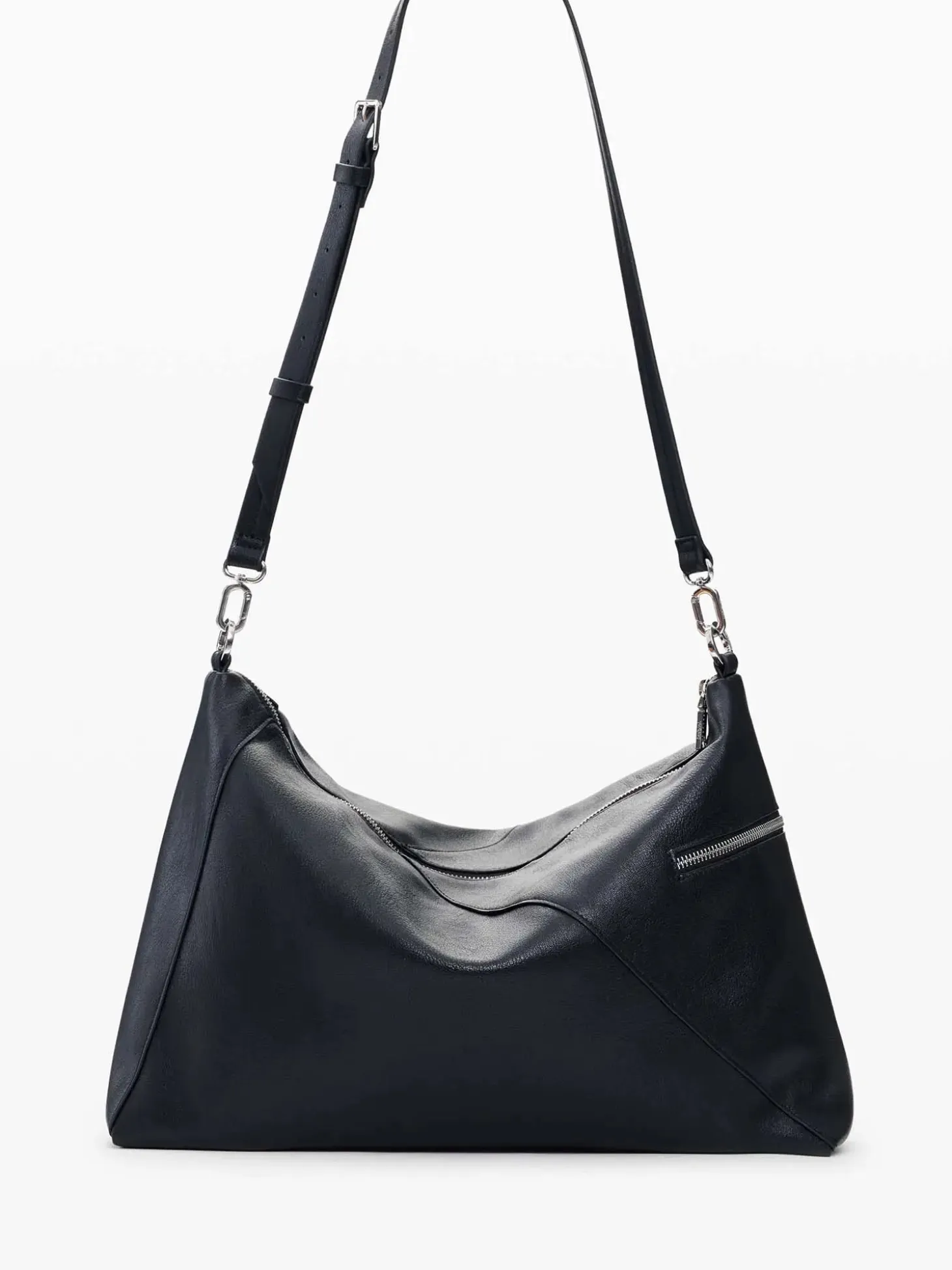 BORSA A SPALLA DONNA - DESIGUAL NERO - 26SAXP66