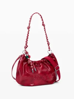 BORSA A SPALLA DONNA - DESIGUAL ROSSO - 26SAXP28