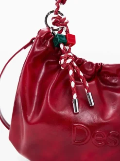 BORSA A SPALLA DONNA - DESIGUAL ROSSO - 26SAXP28