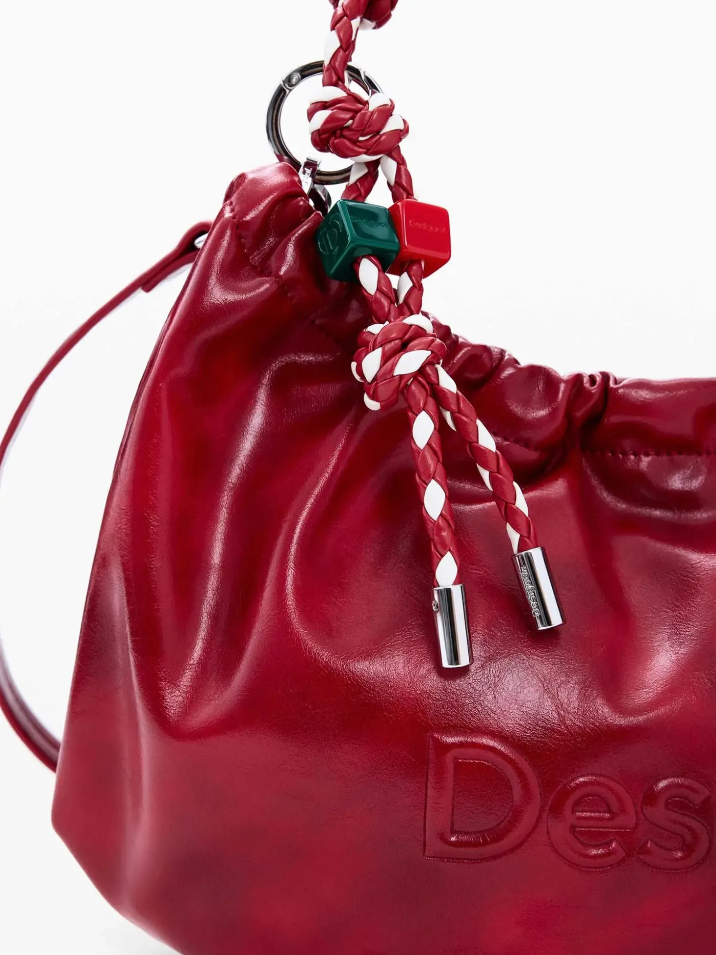 BORSA A SPALLA DONNA - DESIGUAL ROSSO - 26SAXP28