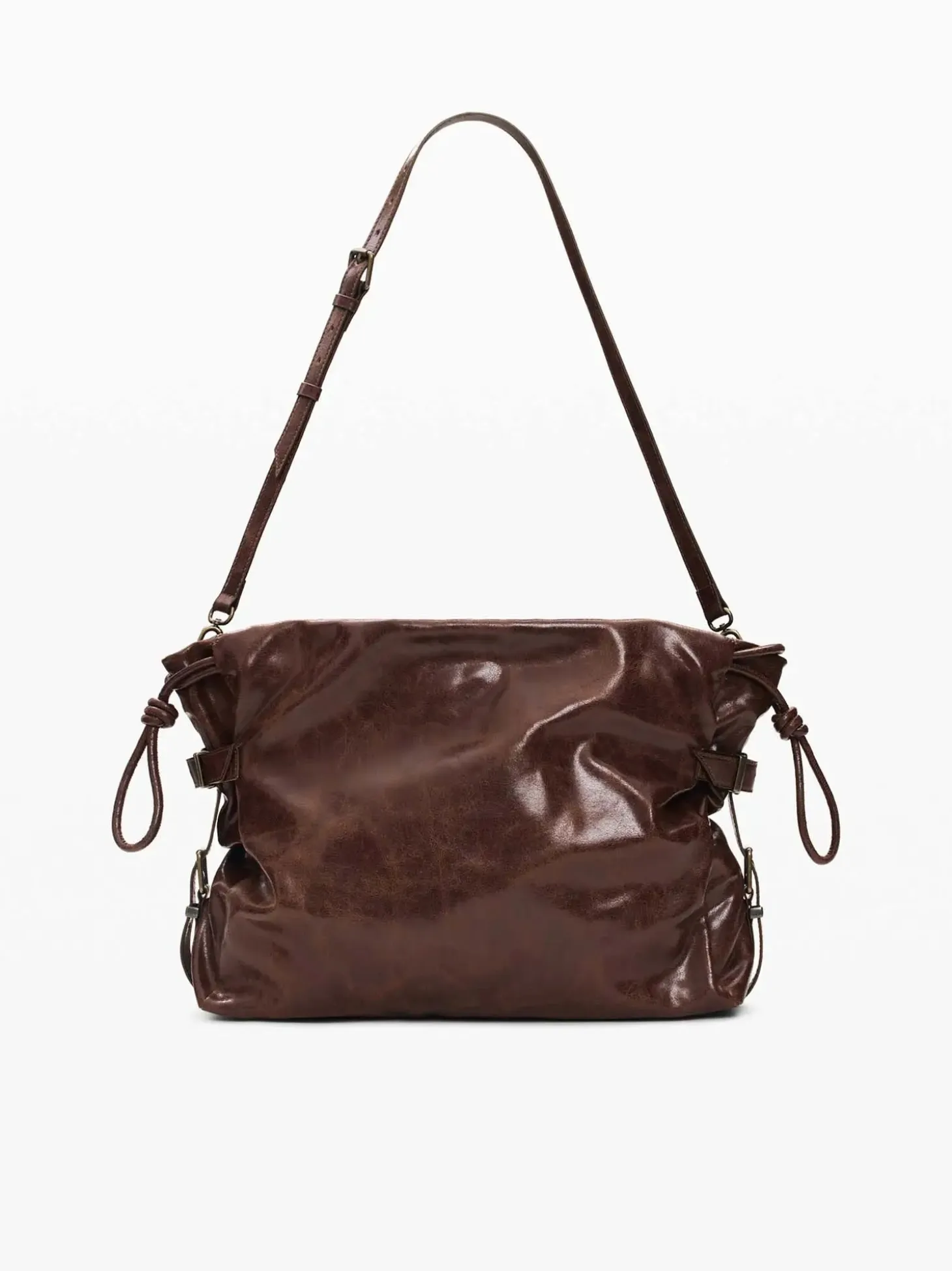 BORSA A SPALLA DONNA - DESIGUAL MARRONE - 26WAXP93