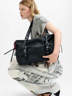 BORSA A SPALLA DONNA - DESIGUAL NERO - 26WAXP06
