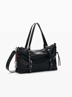 BORSA A SPALLA DONNA - DESIGUAL NERO - 26WAXP06