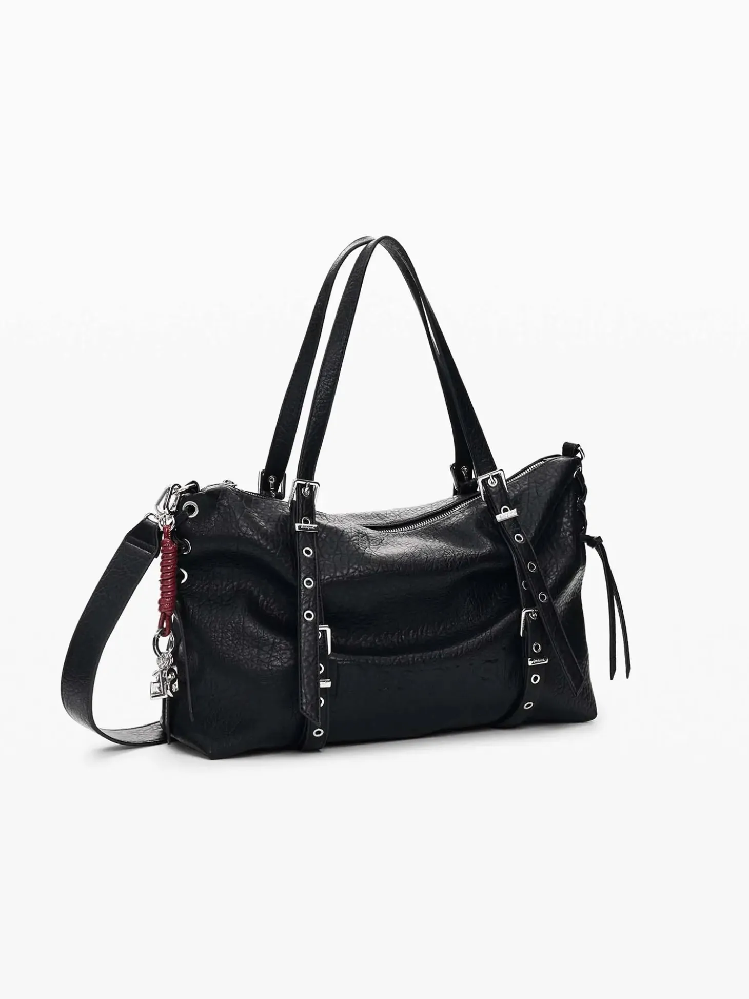 BORSA A SPALLA DONNA - DESIGUAL NERO - 26WAXP06