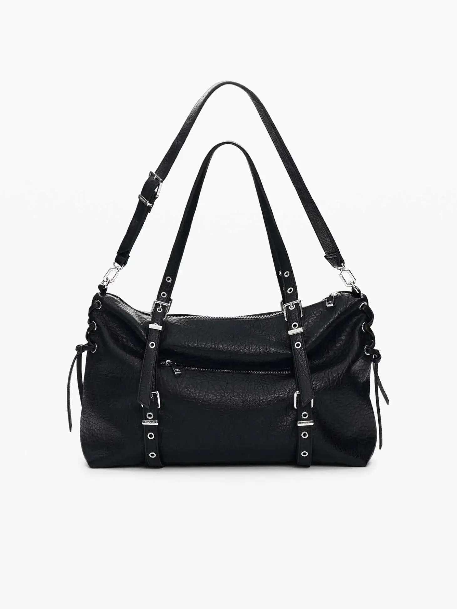 BORSA A SPALLA DONNA - DESIGUAL NERO - 26WAXP06