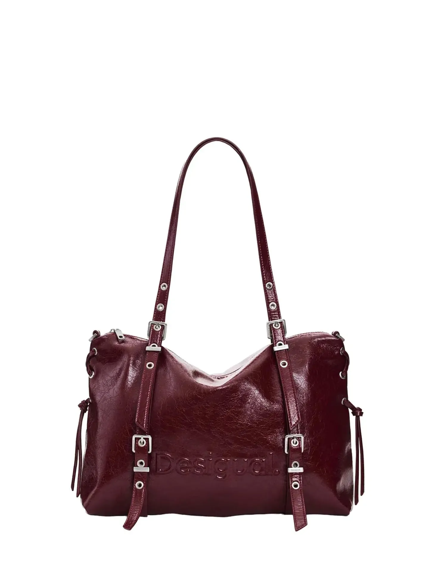 BORSA A SPALLA DONNA - DESIGUAL ROSSO - 26WAXP55