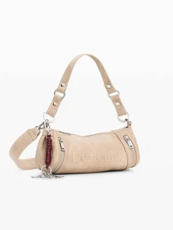 BORSA A SPALLA DONNA - DESIGUAL BEIGE - 26WAXPA1