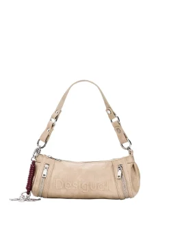 BORSA A SPALLA DONNA - DESIGUAL BEIGE - 26WAXPA1