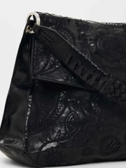 BORSA A SPALLA DONNA - DESIGUAL NERO - 26WAKP27
