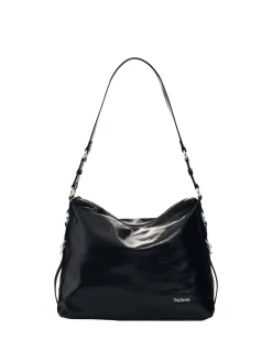 BORSA A SPALLA DONNA - DESIGUAL NERO - 26WAXP66