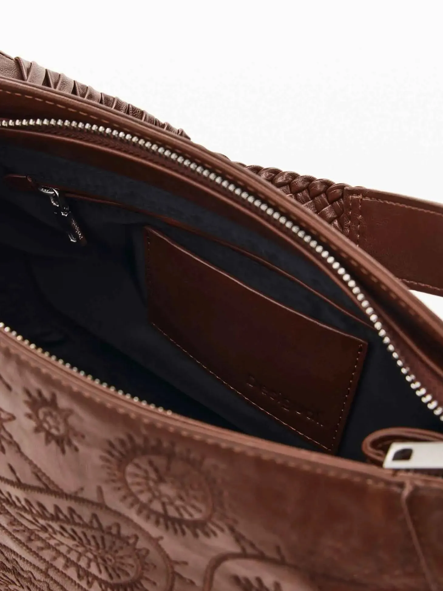 BORSA A SPALLA DONNA - DESIGUAL MARRONE - 26WAXP90