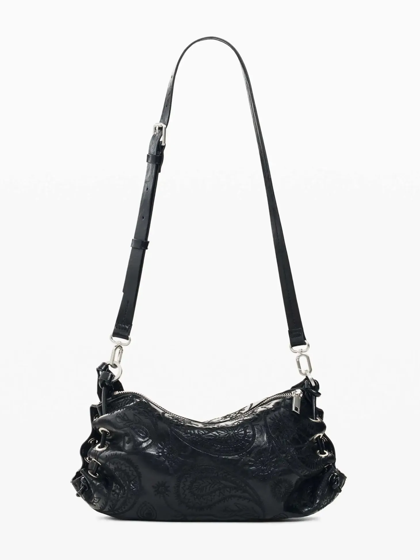 BORSA A SPALLA DONNA - DESIGUAL NERO - 26WAXP09