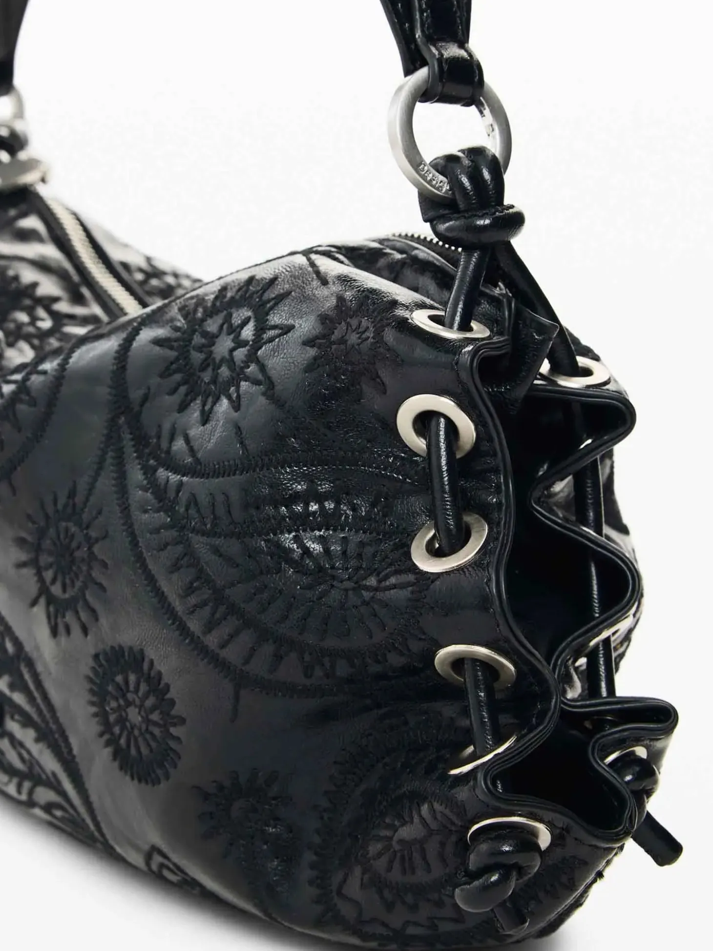 BORSA A SPALLA DONNA - DESIGUAL NERO - 26WAXP09
