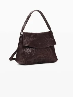 BORSA A SPALLA DONNA - DESIGUAL BORDEAUX - 26WAKP28