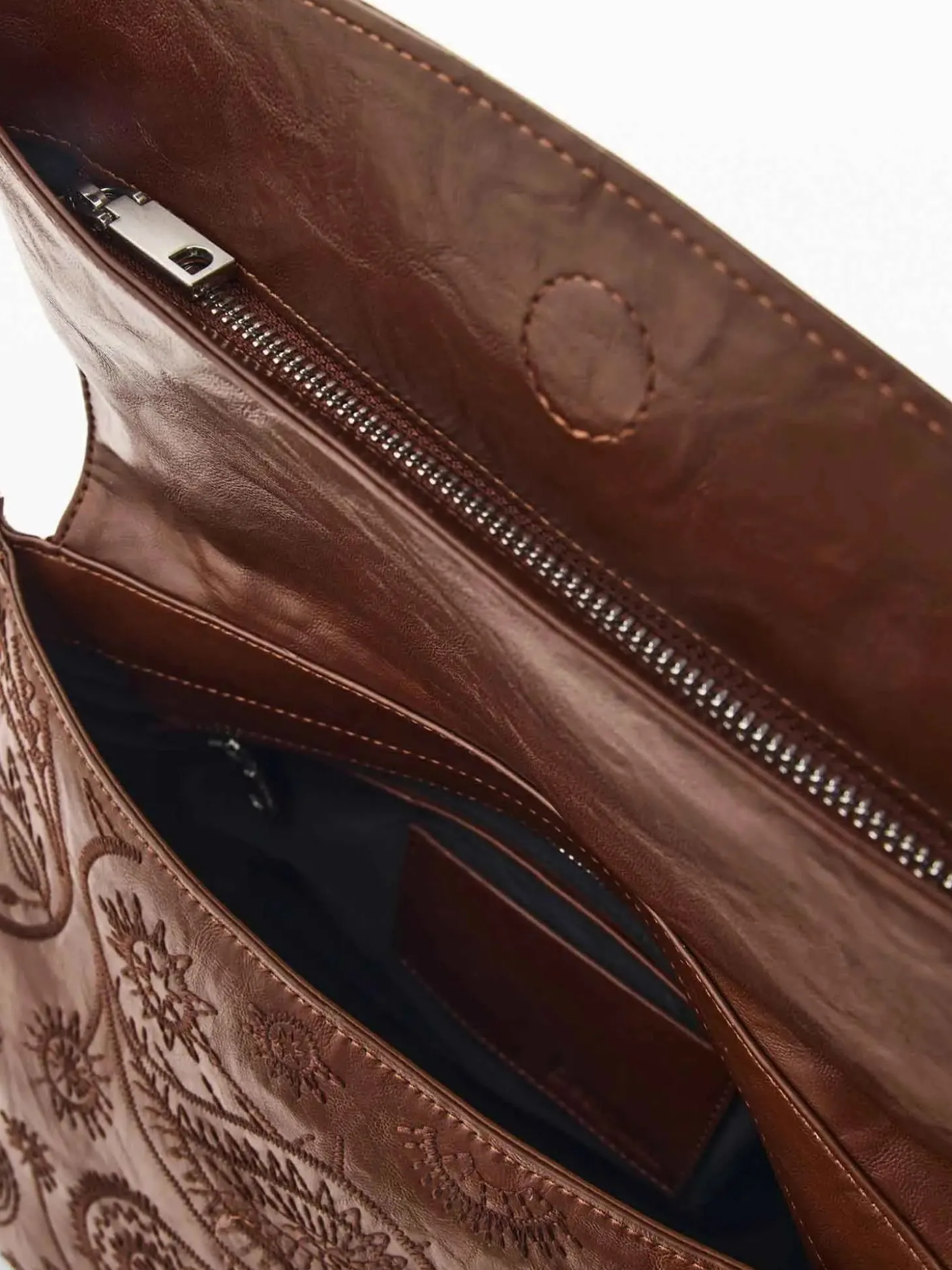 BORSA A SPALLA DONNA - DESIGUAL MARRONE - 26WAKP29