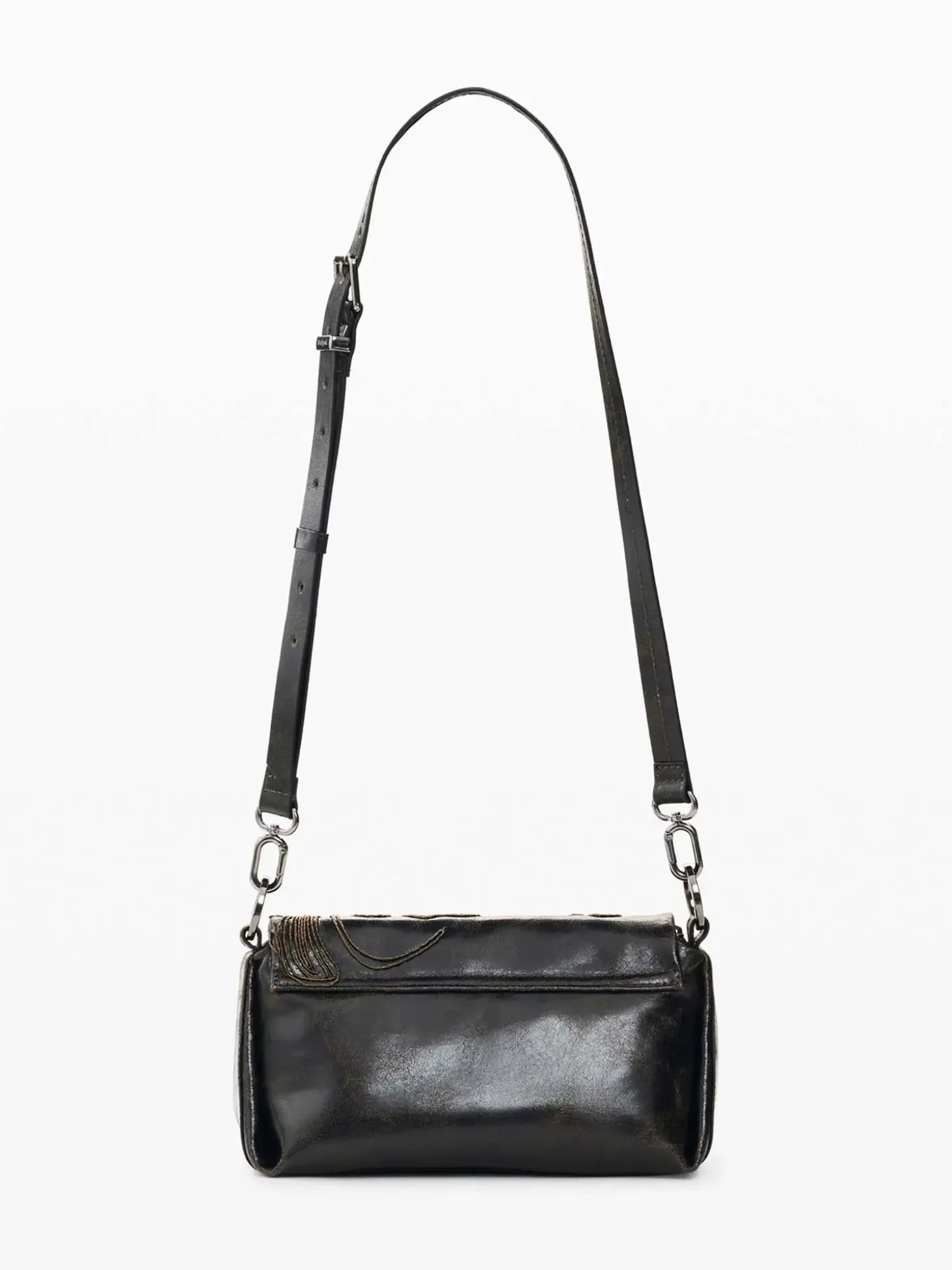 BORSA A SPALLA DONNA - DESIGUAL MARRONE - 26WAXP61