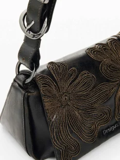 BORSA A SPALLA DONNA - DESIGUAL MARRONE - 26WAXP61