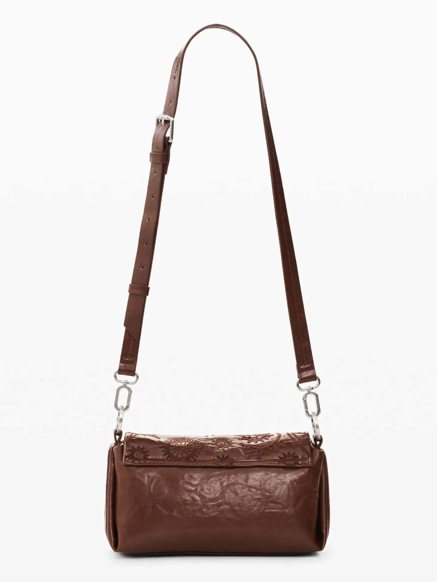 BORSA A SPALLA DONNA - DESIGUAL MARRONE - 26WAXPAB