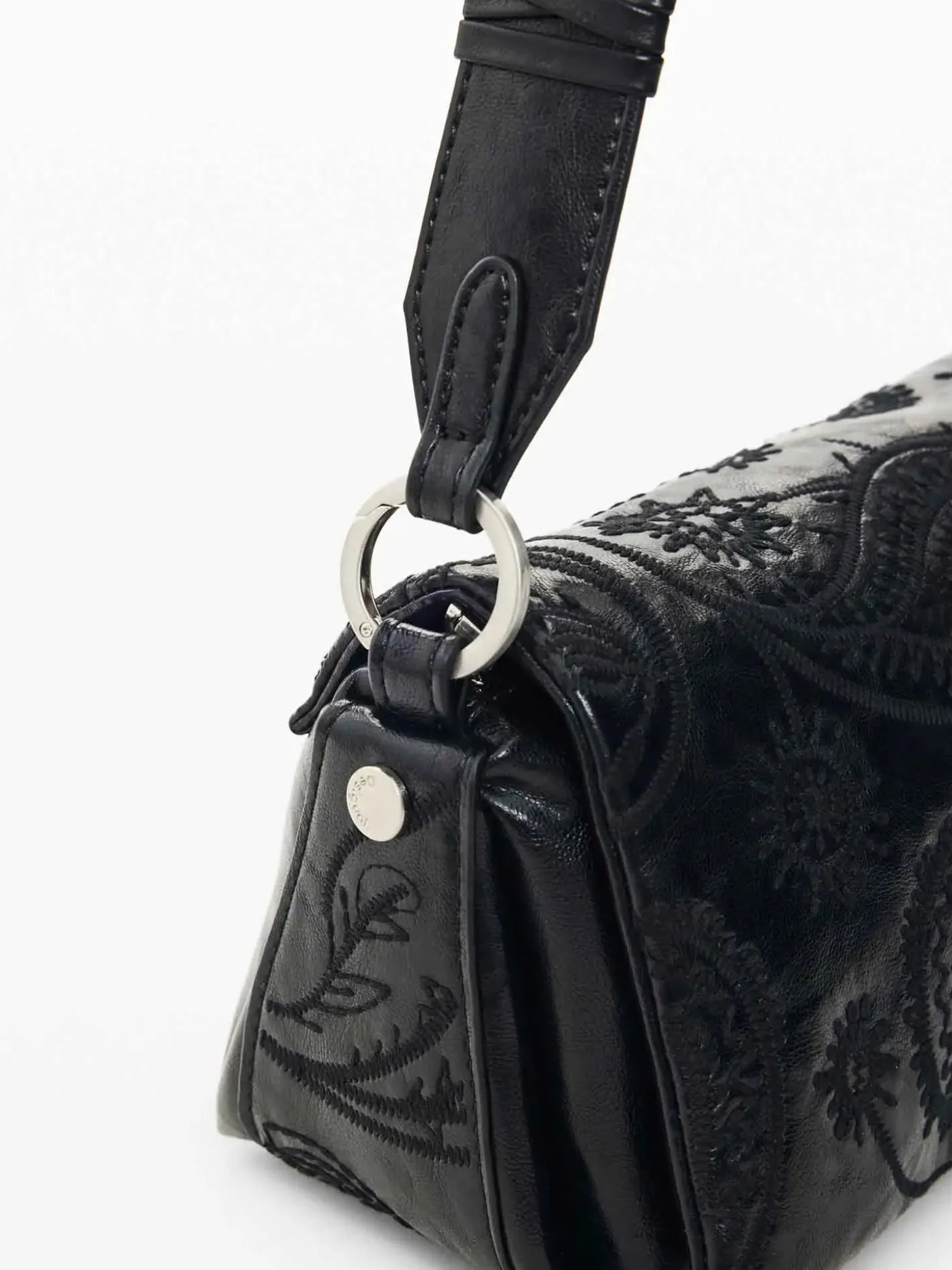 BORSA A SPALLA DONNA - DESIGUAL NERO - 26WAXPA9