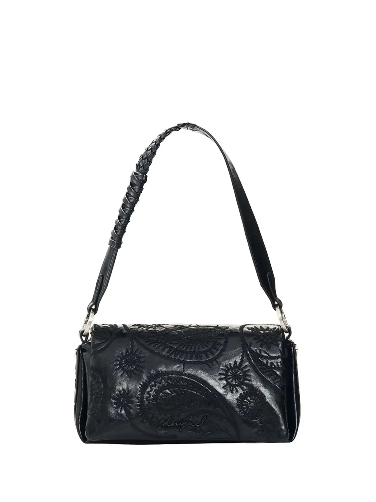 BORSA A SPALLA DONNA - DESIGUAL NERO - 26WAXPA9