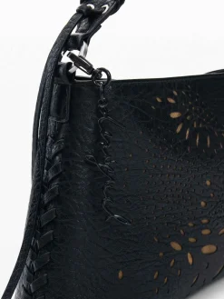 BORSA A SPALLA DONNA - DESIGUAL NERO - 26WAXP34