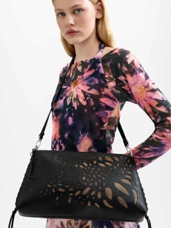 BORSA A SPALLA DONNA - DESIGUAL NERO - 26WAXP34