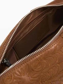 BORSA A SPALLA DONNA - DESIGUAL MARRONE - 26SAXPB6