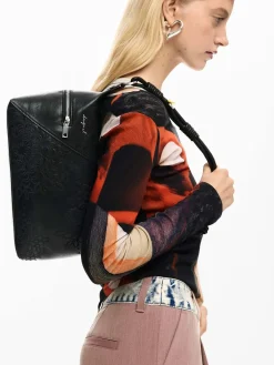 BORSA A SPALLA DONNA - DESIGUAL NERO - 26SAXPAW