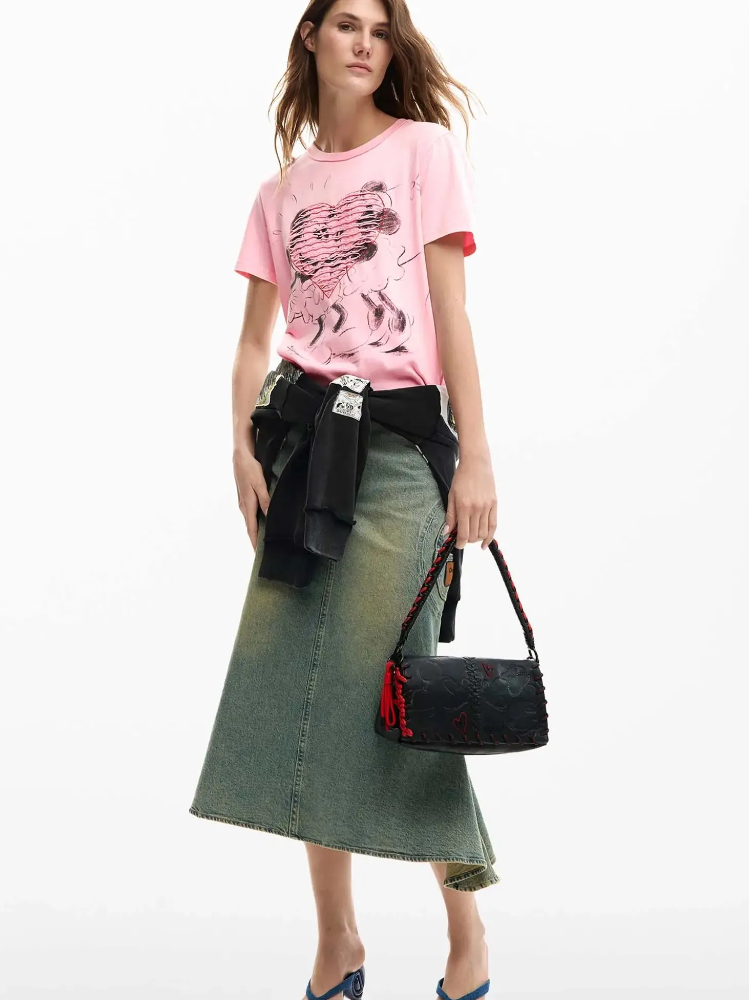 BORSA A SPALLA DONNA - DESIGUAL NERO - 26SAXP85