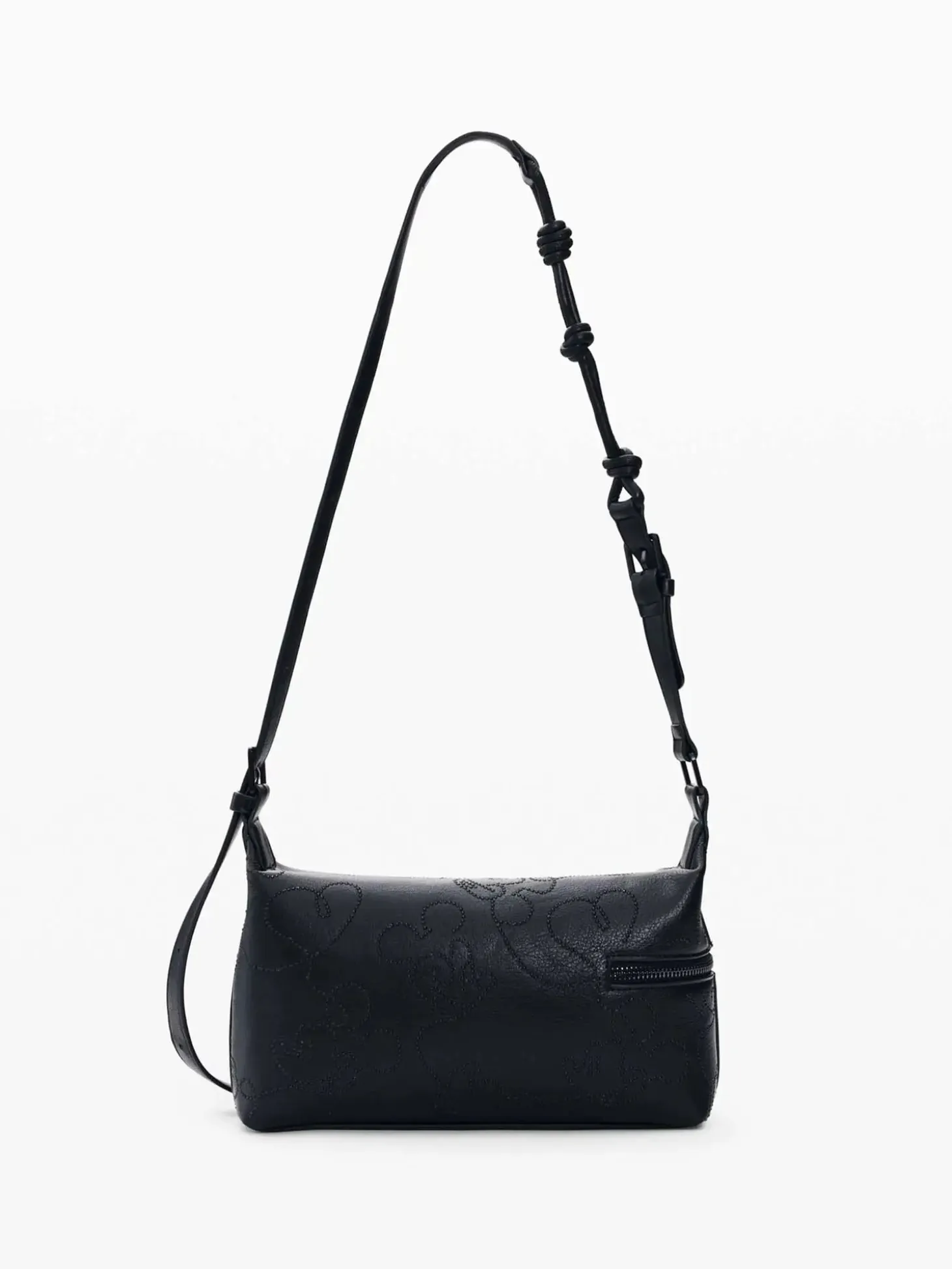 BORSA A SPALLA DONNA - DESIGUAL NERO - 26SAXP75