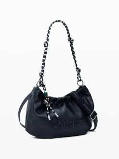 BORSA A SPALLA DONNA - DESIGUAL NERO - 26SAXP51