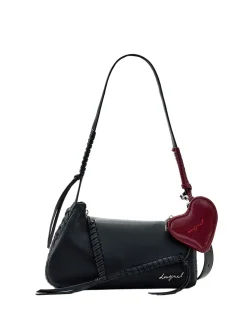 BORSA A SPALLA DONNA - DESIGUAL NERO - 26SAXP45