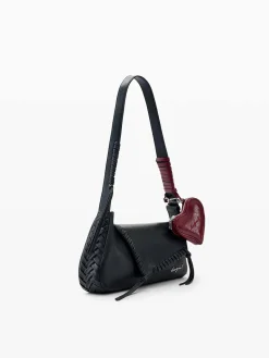 BORSA A SPALLA DONNA - DESIGUAL NERO - 26SAXP45