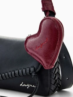 BORSA A SPALLA DONNA - DESIGUAL NERO - 26SAXP45